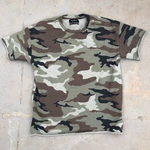 Knit Camo PacSun Shirt